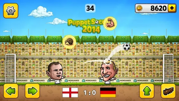 Puppet Soccer 2014 android App screenshot 1