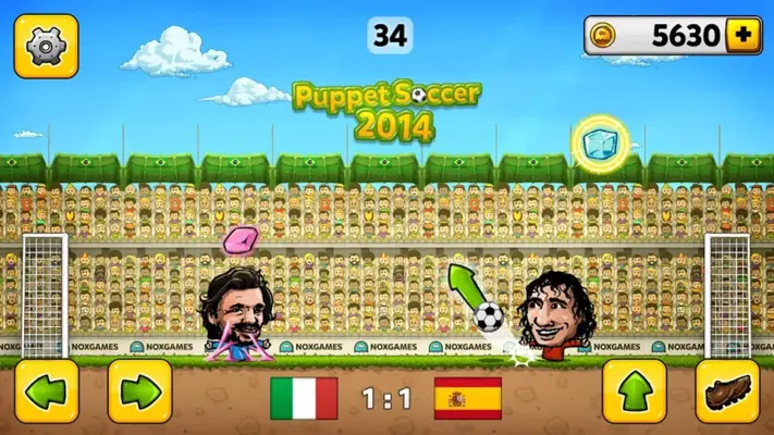 Puppet Soccer 2014 android App screenshot 2